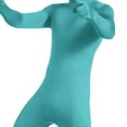 thumbnail image 6 of Wyobmus Men's And Women's Face Open Zentai Bodysuit Stretch Polyester Spandex Full Body Suit C-Olive Green, 6 of 9