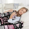 thumbnail image 7 of Gresahom 60th Birthday Gifts for Women Blanket, 60th Birthday Decorations for Women, 60th Birthday Gift Ideas, 60 Birthday Blanket, Gifts for 60 Year Old Women Throw Blanket(40"x50"), 7 of 7