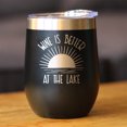 thumbnail image 2 of Bevvee Insulated Wine Tumbler 12 oz Wine Better Lake Lake Lover Gifts Tumblers, 2 of 4