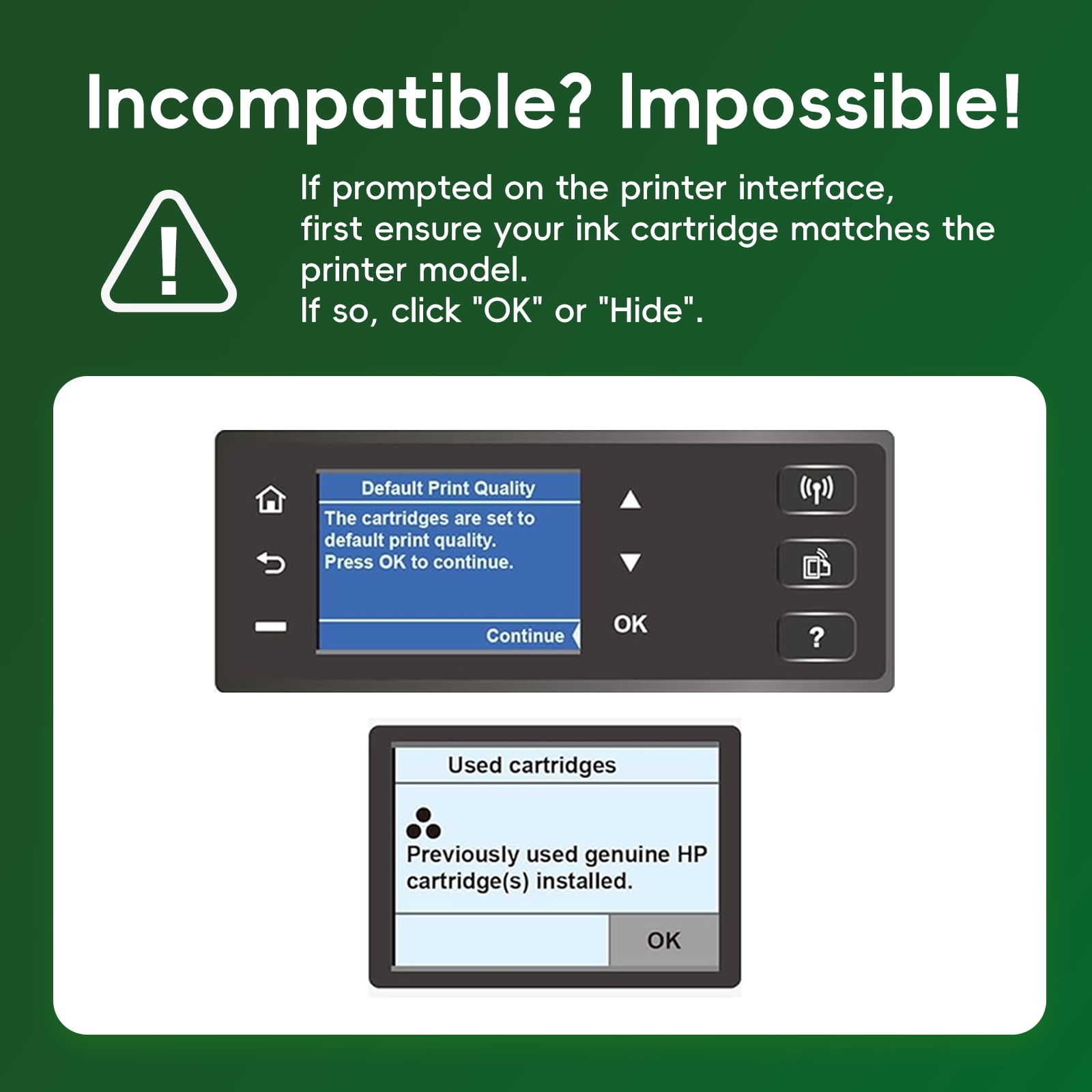 65XL 65 Ink Cartridge Compatible for HP 65 Ink Cartridge for Printer ink 65 High Yield Combo Pack (2-Pack)