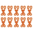 thumbnail image 1 of Ganchos y Ojos de costura Unique Bargains 12uds Poliéster Cubierto naranja 23mm, 1 of 6