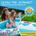 thumbnail image 5 of Inflatable Sprinkler Pool, Outdoor Play for Kids and Toddlers, Water Wading Pool with Unicorn and Dragon Print Design, Educational Fun Toy for Learning and Playing, 5 of 7
