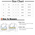 thumbnail image 2 of Bigersell Women's Wireless Bra Ladies Seamless Comfortable No Underwire Lace Breathable Push-Up Bra Woman Underwear Big & Tall Size Female T-Shirt Bra, Style 14389, Red 36C, 2 of 5