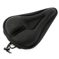 thumbnail image 4 of Cojín acolchado de gel para asiento de bicicleta para hombres y mujeres, asiento extra suave para bicicleta estática compatible con exteriores e interiores Rojo Verde, 4 of 5