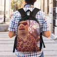 thumbnail image 5 of John Pork Is Calling Backpack, Large Capacity Travel Bookbag, Durable Water-Resistant Laptop Backpack For Work, College, And Daily Use, 16.1x11.8x6.5 Inch, 5 of 8