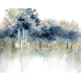thumbnail image 2 of Robinson, Carol 18x15 White Modern Wood Framed Museum Art Print Titled - Waters Edge I, 2 of 4
