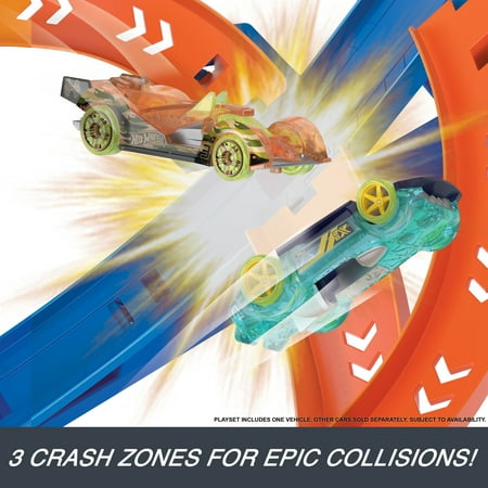 Hot Wheels - Action Spiral Speed CrashTrack Set