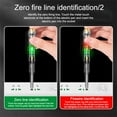 thumbnail image 6 of SSKFHGI Double Lamp Multi-Function Contact High Brightness Electric Pen Manufacturer Household Electrician Test Pen Transparent Handle Screwdriver Electric Pen, 6 of 7