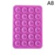 thumbnail image 1 of Ventosa de silicona de doble cara para fijación de teléfono móvil, ventosa de goma de silicona adhesiva 3M con respaldo para fijación, color morado, 1 of 5