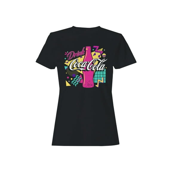 Officially Licensed Coca Cola Retro Coke Pop Art Women's T-shirt