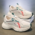 thumbnail image 3 of Breathable Casual Athletic Shoes for Men, summer slim walking sneakers with sweat resistant fabric.Flexible construction and steady grip sole for commute, leisure and hot weather wear., 3 of 5