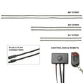 thumbnail image 2 of LEDGlow 6pc White Flexible LED Slimline Truck Underbody Underglow Lighting Kit, 2 of 10