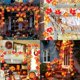 thumbnail image 5 of Cadena de luces de hoja de arce, luces colgantes centelleantes, decoración interior y exterior, jardín, Halloween, Acción de Gracias, fiesta de Navidad, decoración degradada (20 luces) brillar Electrónica, 5 of 5