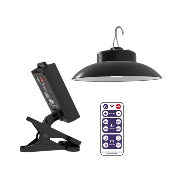 Luz solar para sombrilla de patio, ideal para jardín, fiestas, camping, piscina luz calida