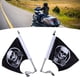 thumbnail image 5 of Kit de Asta de Bandera ANGGREK Cromadas Con Bandera de Calavera, 5 of 8
