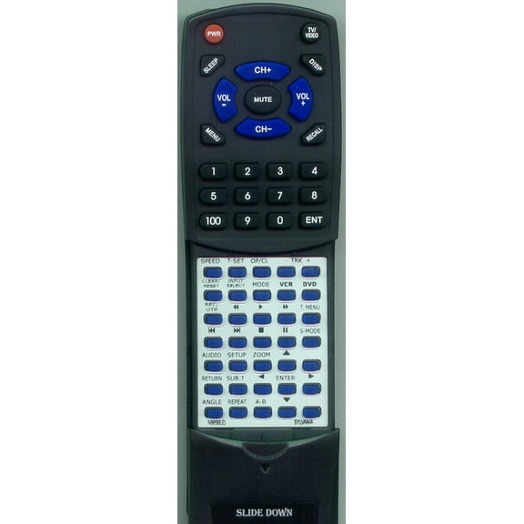 Replacement Remote for SYLVANIA NB656UD, RTNB656UD, NB656