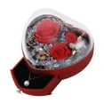 thumbnail image 2 of Vikakiooze Heart-shaped Preserved Flower Box Tumbler Valentine's Day Gift Box, 2 of 6