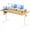 Oak, variant on Smart Electric Standing Desk 63" x 23.6" Adjustable Height Computer Desk with 3 Memory Presets, Dual Motor, 176LBS Load, Cable Management, T-Shaped Frame, for Home Office
