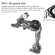 thumbnail image 4 of Soidarity Recambios durables de la bici del PVC del desviador trasero ajustable para el ciclista que monta en bicicleta Ciclismo 7/8/9 velocidad Soidarity OD009799-01, 4 of 6
