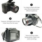 Digital Camera for Photography Telephoto Digital Camera High-definition Camera (16X)