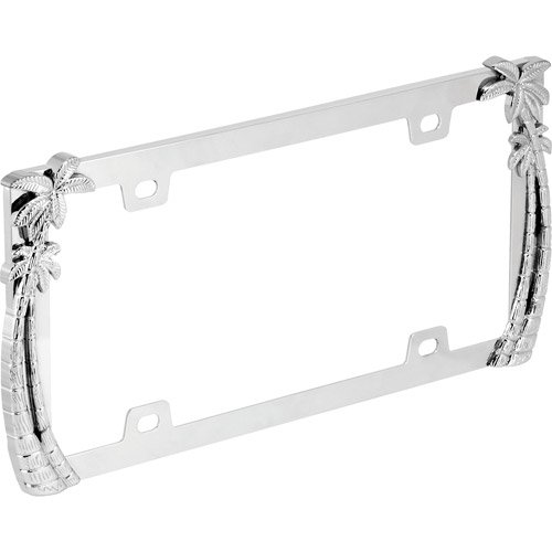 Bell Palm Trees License Plate Frame