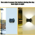 thumbnail image 5 of 100Fens Solar Wall Lights Outdoor Solar Up And Down Lights Water Proof Dusk To Night Fence Solar Lights For Outside House Patio Yard Garden Garage Porch Walkway, 5 of 6