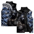 thumbnail image 4 of Ropa para hombre con estampado de orcos personalizado, moderna y elegante, informal, versátil, cómoda y cálida, sin mangas, 4 of 5