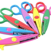 Craft Scissors Decorative Edge, 6 Craft Scissors Great for Teachers, Crafts, Scrapbooking, Kids Design