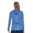 thumbnail image 4 of Expert Brand USA-Made Athletic Heather Hoodie Shirt for Women, 4 of 6