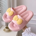 thumbnail image 2 of Cloud Slippers for Women, Thick Sole Pillow Slippers Soft Comfy Cloud Slides, Bathroom Shower Non-Slip Open Toe Cushion Slide Sandals Shoes, 2 of 17