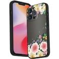 thumbnail image 1 of Compatible with iPhone 14 Pro Max Phone Case, Floral-Flowers-Cute70 Case Men Women, Flexible Silicone Shockproof Case for iPhone 14 Pro Max, 1 of 1