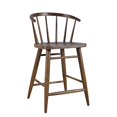 thumbnail image 7 of Jofran Fitz Traditional Solid Wood Curved Back Spindle Counter Stool, 7 of 7
