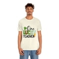thumbnail image 5 of One Lucky Teacher Unisex Jersey Short Sleeve Tee, 5 of 10