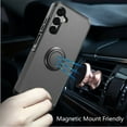 thumbnail image 2 of Designed for Motorola Moto G Stylus 5G 2024 Kickstand Tough Hybrid with Built-in 360° Rotate Ring Stand Magnetic PC & TPU Slim Shockproof Phone Case Cover [Gray], 2 of 10