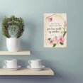 thumbnail image 3 of Psalm 62 1 Metal Signs Floral Bible Verse Wall Art Scripture Wall Decor Christian Quote Nursery Bible Poster Decor for Bedroom Artwork for Office (12x16 in), 3 of 5