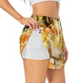 thumbnail image 2 of Haiem Honey Bee Women's 2 in 1 Running Shorts - Lightweight Athletic Workout Gym Yoga Breathable Sports Shorts Liner with Phone Pockets-XX-Large, 2 of 9