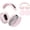 Pink, variant on SOULWIT Protective Kit for AirPods Max 2/1 (2026/2024/2020, USB-C/Lightning), Headband Cover + TPU Case Protector + Silicone Ear Pad Covers, Sweatproof, Washable, Anti-Scratch (Black)