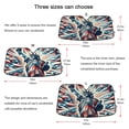 thumbnail image 5 of Statue Liberty with America Flat Car Windshield Sun Shade Foldable Car Front Window Visor Heat and UV Protection 57x31.5, 5 of 8