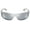 Matte Silver | Silver Mirror, variant on Xagger Polarized Wrap Around Sunglasses for Men Women Sports Driving Fishing Anti-Glare UV400 Sun Glasses