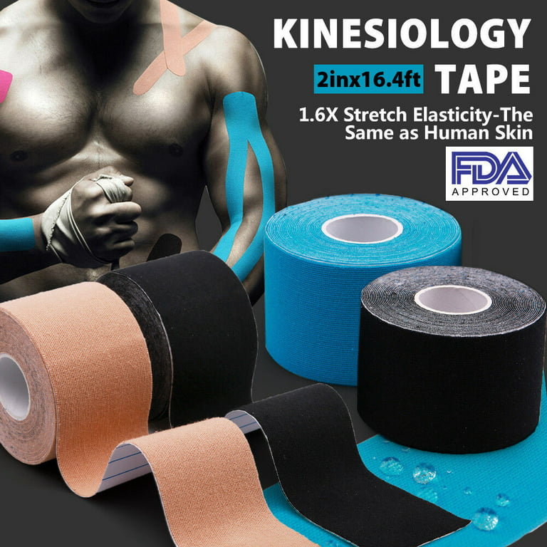 Sports Kinesiology Tape Elastic Muscle Physio Tape Support PRO Pain Relief  BEST M8O4 