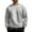 Light Gray, variant on PARIS Men's Letter Printed Round Neck Long Sleeve Sweatshirt, Casual Sports Pullover for Gym, Street Fashion and Everyday Comfort Wear,Black,L