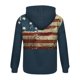 thumbnail image 5 of Men's Print Plush Warm Coat Fleece Sweater Casual Coat Pocket Sweater Winter Coat, 5 of 5