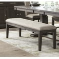 thumbnail image 2 of Franco 6pc Dining Set Dining Table 4x Side Chairs and Bench, 2 of 17