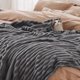 thumbnail image 3 of White Fleece Throw Blanket for Couch - Super Soft Cozy Blankets for Women, Cute Small Blanket for Girls, 60x80 Inches, 3 of 4