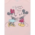 thumbnail image 3 of Disney Baby Wishes + Dreams Minnie Mouse Baby Boys and Girls Unisex Bodysuit, 3-Pack, Sizes 0-12 Months, 3 of 3