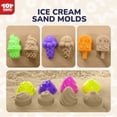 thumbnail image 4 of Juguetes de playa TOY Life para niños de 4 a 8 años con cubo de silicona, 4 of 8