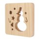 thumbnail image 2 of Lámpara 3D de Madera Ticfox muñeco de nieve navideño Luz suave y cálida USB, 2 of 14