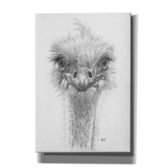 Epic Graffiti 'Ozzy' by Barbara Keith, Canvas Wall Art, 18"x26"