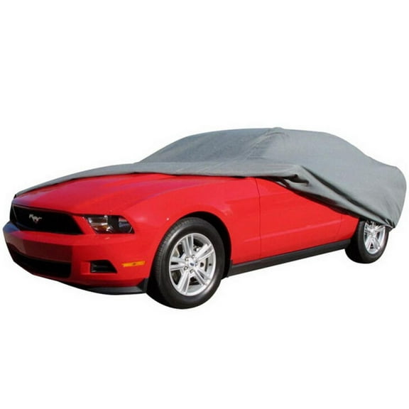 Rampage by RealTruck Custom Vehicle Cover for Ford Mustang | 4-Layer, Lock, Cable & Storage Bag | 1600 | Compatible with 2005 - 2014 Ford Mustang