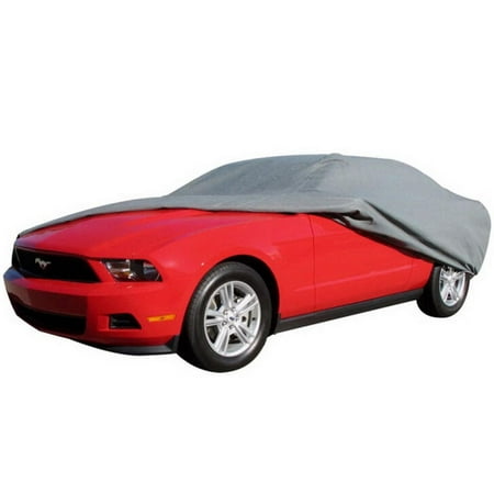 Rampage by RealTruck Custom Vehicle Cover for Ford Mustang | 4-Layer, Lock, Cable & Storage Bag | 1600 | Compatible with 2005 - 2014 Ford Mustang